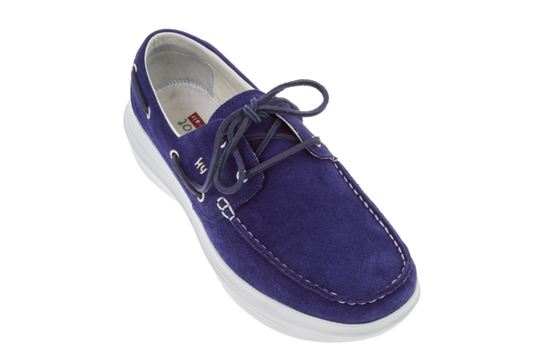 kybun Men's Montreux Blue Boat Shoe