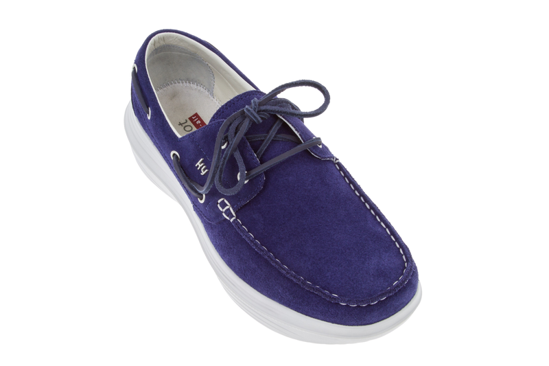 kybun Men's Montreux Blue Boat Shoe