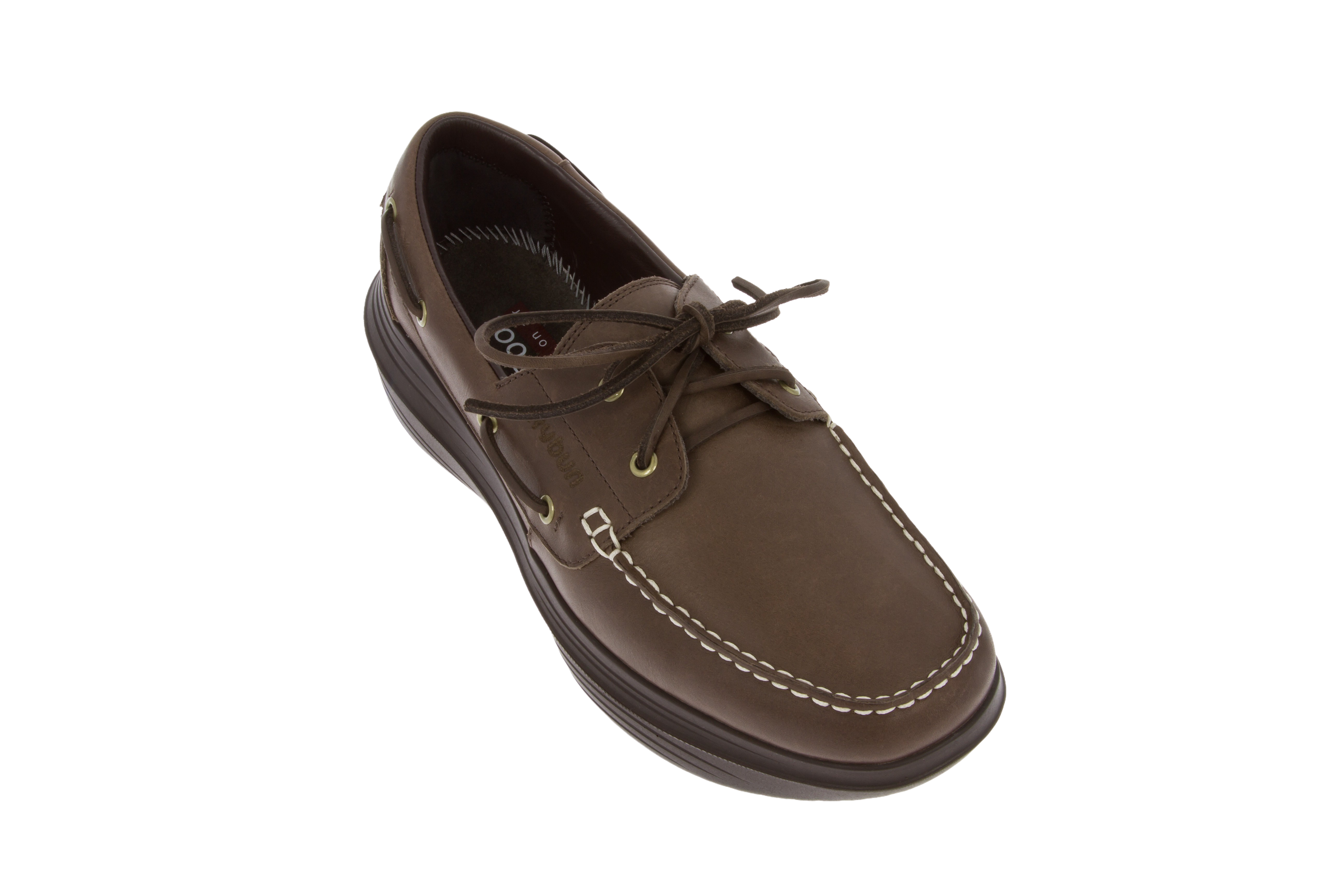kybun Men's Montreux Tobacco Boat Shoe