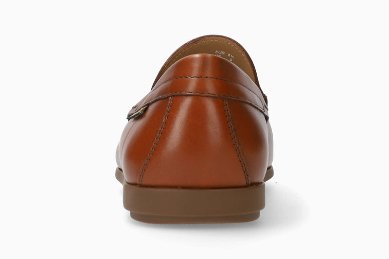 Mephisto Men's Algoras Brandy Toby 381111 Smooth Leather Loafer