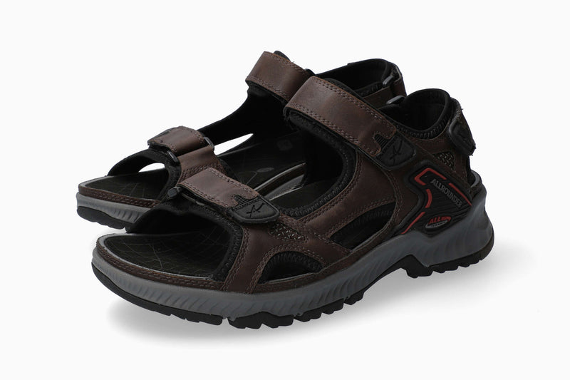 Mephisto Allrounder Men's Honduras Java Nubuck Leather Sandal