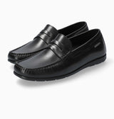 Mephisto Men's Alyon Black Smooth Leather Loafer