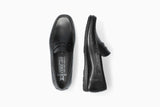 Mephisto Men's Alyon Black Smooth Leather Loafer