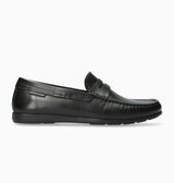 Mephisto Men's Alyon Black Smooth Leather Loafer