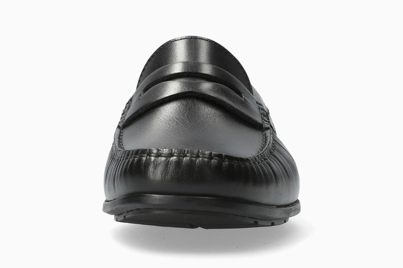 Mephisto Men's Alyon Black Smooth Leather Loafer