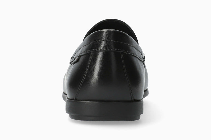 Mephisto Men's Alyon Black Smooth Leather Loafer
