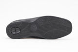 Mephisto Men's Baduard Black Nubuck And Smooth Leather Slip-On Loafer