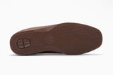 Mephisto Men's Baduard Two Tone Navy Nubuck And Hazelnut Leather Slip-On Loafer