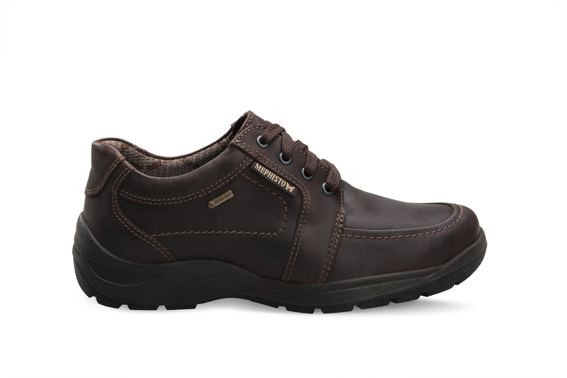 Mephisto Men's Bristol GT Dark Brown Leather Shoe