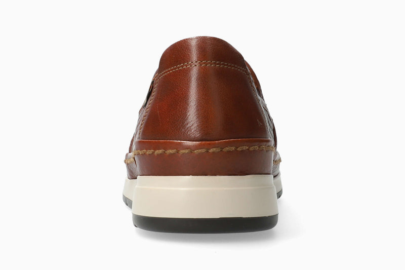 Mephisto Men's Hadrian Perf Hazelnut Leather Slip-On