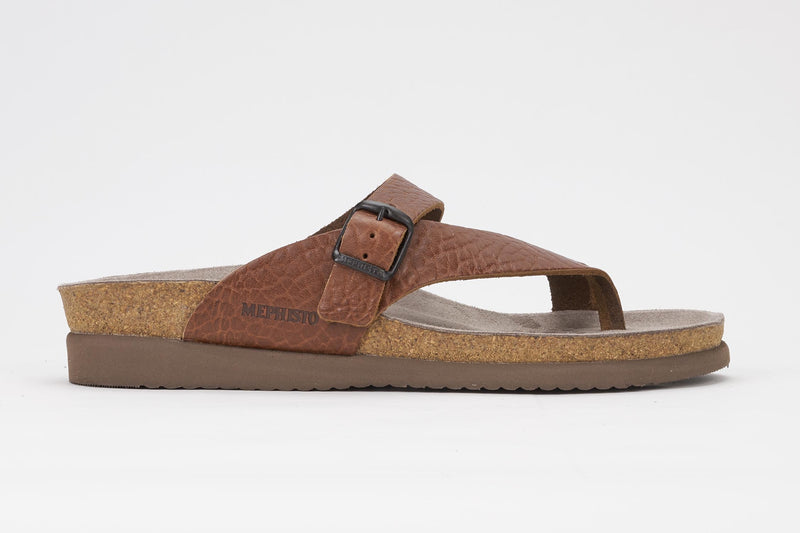 Mephisto Women's Helen Tan Grain Leather Sandal