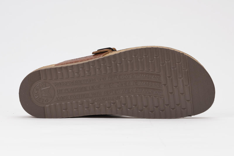 Mephisto Women's Helen Tan Grain Leather Sandal