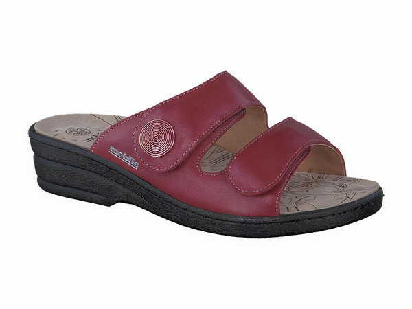 Mephisto Women's Rosana Red Smooth Leather Sandal