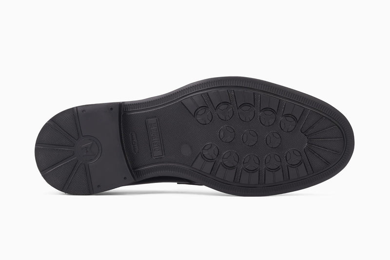 Mephisto Men's Orelien Black Leather loafer