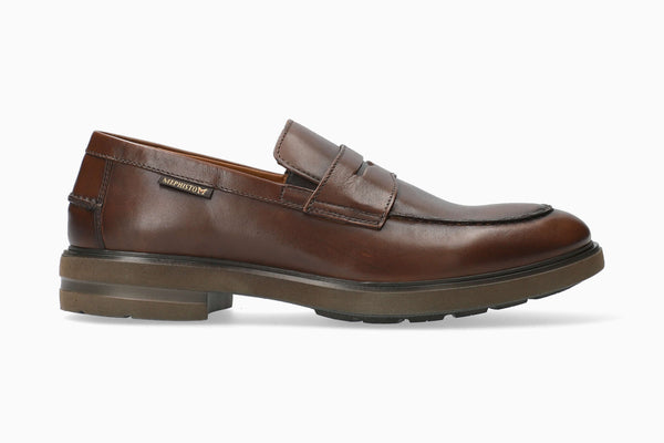 Mephisto Men's Orelien Hazelnut Leather Loafer