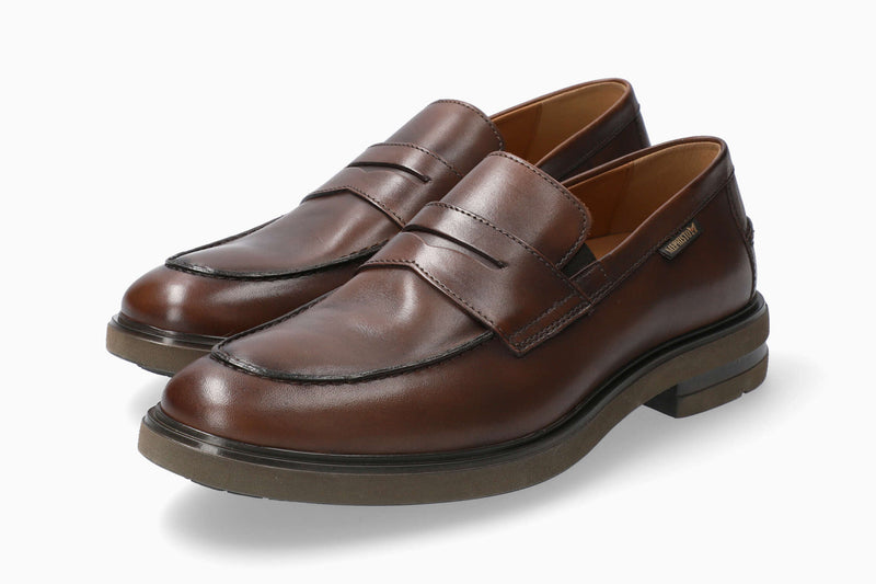 Mephisto Men's Orelien Hazelnut Leather Loafer