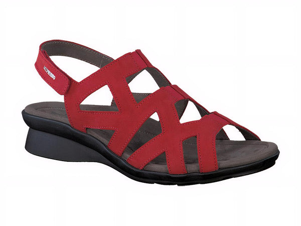 Mephisto Women's Pamela Scarlet Nubuck Sandal