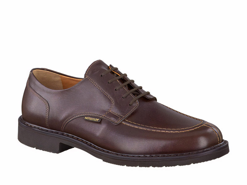 Mephisto Men's Phoebus Dark Brown Smooth Leather Shoe