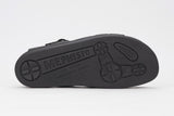 Mephisto Men's Sam Black Grain Leather Sandal