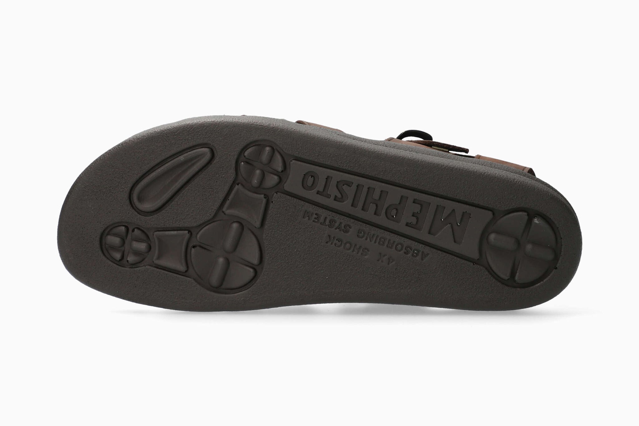 Mephisto Men's Sam Dark Brown Leather Sandal