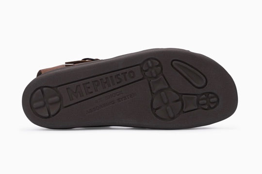 Mephisto Men's Sam Tan Grain Leather Sandal