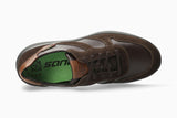 Mephisto Sano Men's Alan Dark Brown Leather and Suede Shoe