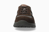 Mephisto Sano Men's Alan Dark Brown Leather and Suede Shoe