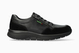 Mephisto Sano Men's Alek Black Leather and Suede Shoe