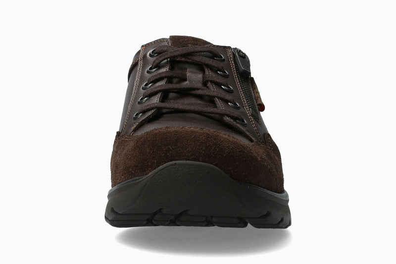 Mephisto Sano Men's Alek Dark Brown Leather and Suede Shoe