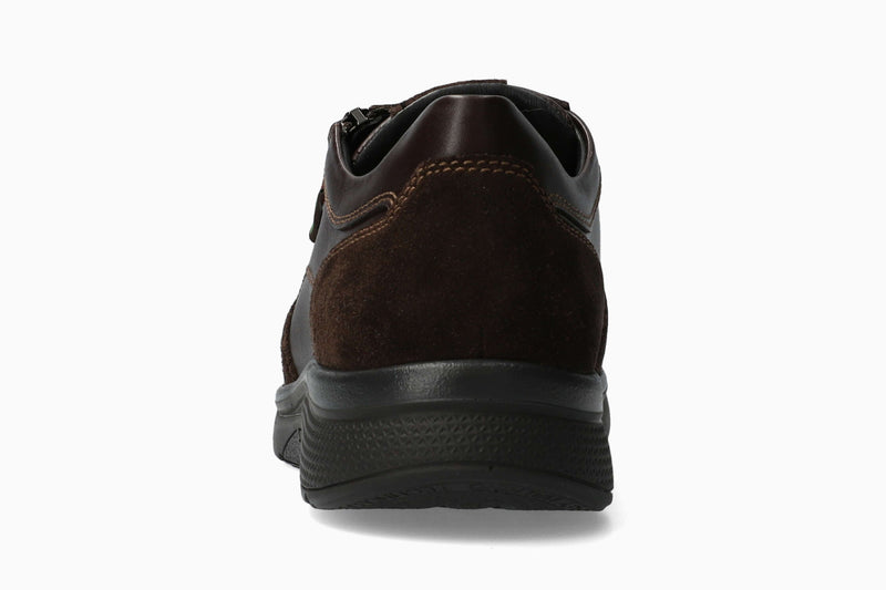 Mephisto Sano Men's Alek Dark Brown Leather and Suede Shoe