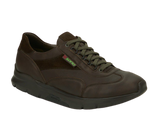Mephisto Sano Men's Erik Dark Brown Smooth Leather And Suede Shoe