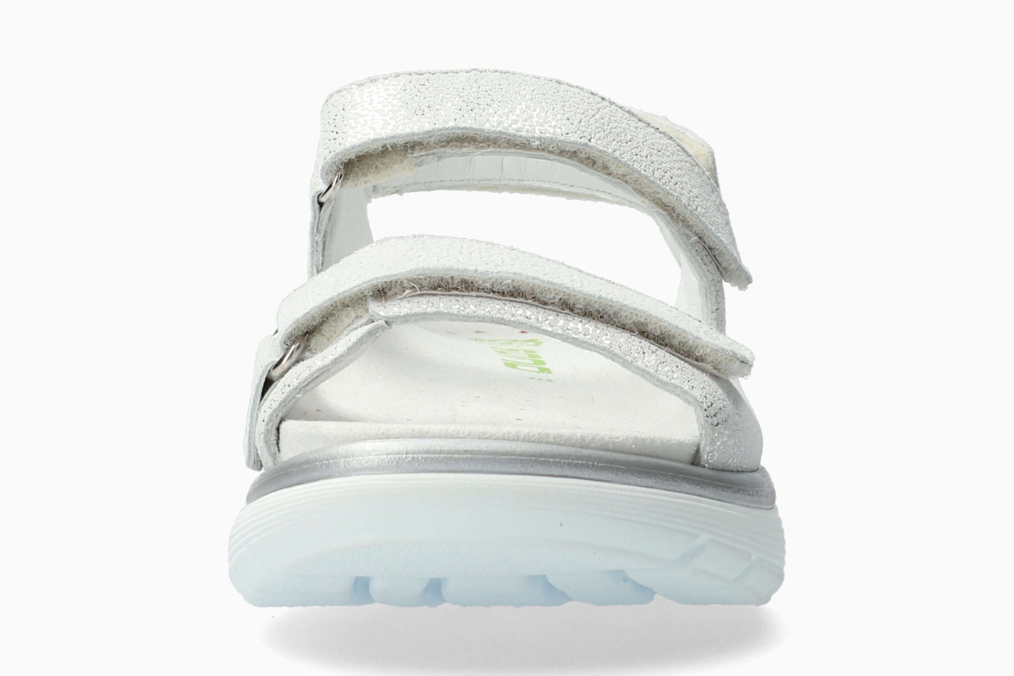 Mephisto Sano Women's Norine Silver Metallic Leather Sandal
