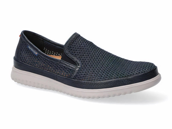 Mephisto Men's Terry Navy Oregon Slip-on Shoe