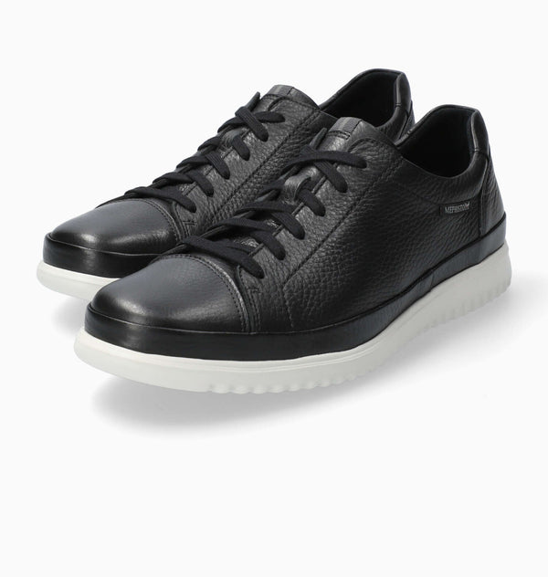 Mephisto Men's Thomas Black Oregon Leather Shoe