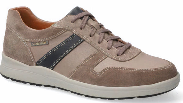 Mephisto Men's Vito Warm Grey Leather Shoe