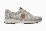 Mephisto Women's Yael Grey Savannah Printed Leather Shoe