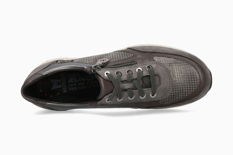 Mephisto Women's Ylona Grey Nubuck Leather Combo Shoe
