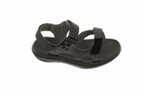 kybun Unisex Jura Black Sandal