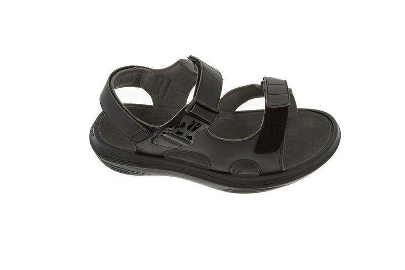 kybun Unisex Jura Black Sandal