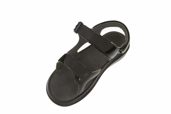 kybun Unisex Jura Black Sandal