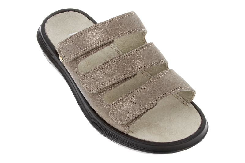 kybun Women's Kriens Sand Sparkle Sandal