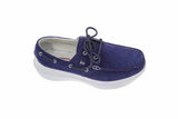 kybun Men's Montreux Blue Boat Shoe