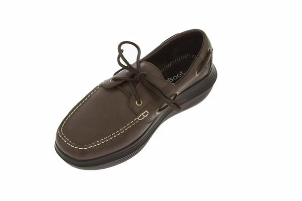 kybun Men's Montreux Tobacco Boat Shoe