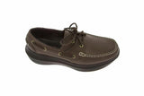 kybun Men's Montreux Tobacco Boat Shoe