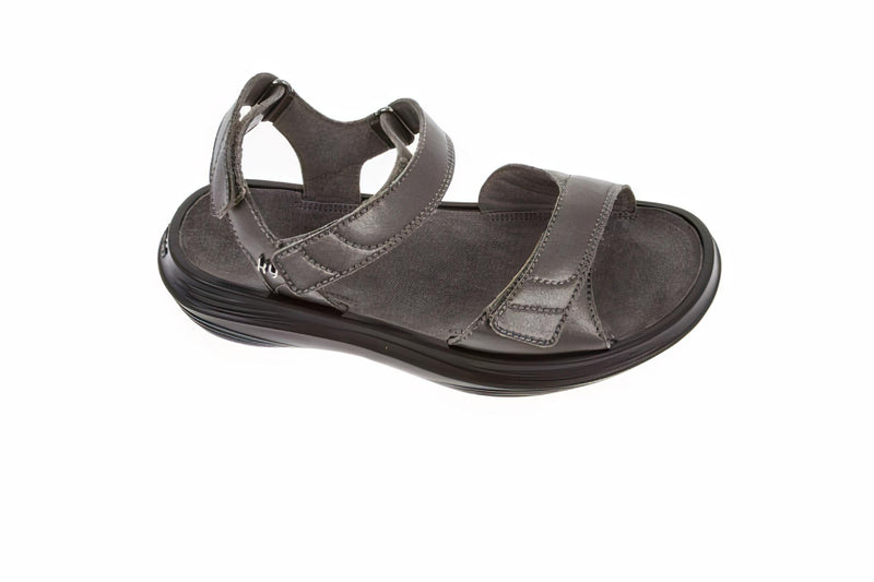 kybun Women's Morcote Dark Silver Sandal