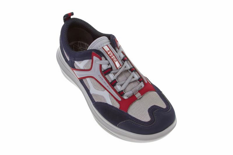 kybun Men's Sursee Blue-Red Shoe